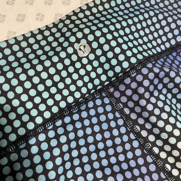 Lululemon Wunder Under Pant III, Cosmic Dot White Multi / Black - Picture 11 of 11